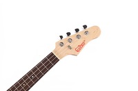 GECKO Stringed Instruments Red Elettrica Silent Ukelele Earphone Practice Guitarra Electrica Bass BT Wireless Electric Ukulele