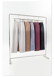 Pantalones Rectos Anchos y Holgados con Forro de <span class=keywords><strong>Terciopelo</strong></span> para <span class=keywords><strong>Hombre</strong></span> K2429, Otoño 2025, Estilo Urbano Americano, Lavado de Marca - Product Image 6