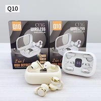 Écouteurs sans fil intelligents avec affichage numérique, casques audio
