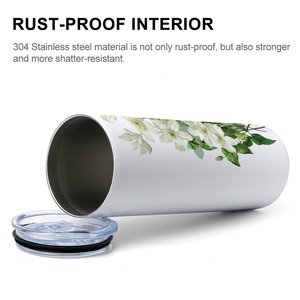 Gobelet isotherme en acier inoxydable 20 oz avec logo personnalisé, tasse de voyage personnalisée - Product Image 6