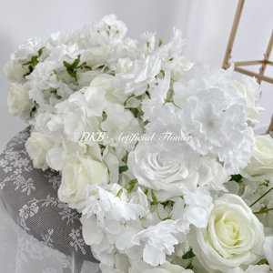 Bán buôn Chất lượng cao lụa hoa hồng RUNNERS Hoa Lối đi Runner đám cưới hàng trang trí Nhân Tạo Hoa cưới - Product Image 4