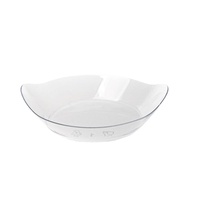 Runde PS Hartplastik Transparente Saucen- und Dessertschale für Fluglinien und Partys Modernes und Schlichtes Design Vorrätig