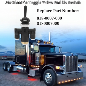 Không khí chuyển đổi van chuyển đổi cho peterbilt 379 kenworth Xe Tải không khí điện van mái chèo chuyển đổi không khí cửa sổ chuyển đổi chuyển đổi 818-0007-000 - Product Image 6