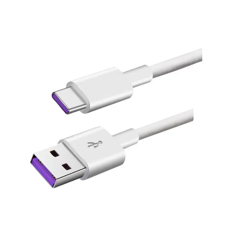 High speed USB C cable type-c core pass 5A super fast charge cable for android for huawei for samsung