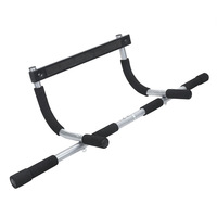 Barre de traction multifonctionnelle en acier pour porte d'entrée, sans perçage, pour hommes et femmes, équipement de fitness