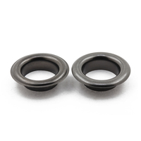Offre Spéciale 12mm intérieur argent Gunmetal métal oeillets et œillets pour sacs veste accessoires vêtement oeillets