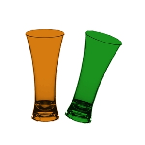 Wholesale Drinking Transparent Plastic Champagne Glass at Parties - Product Image 3