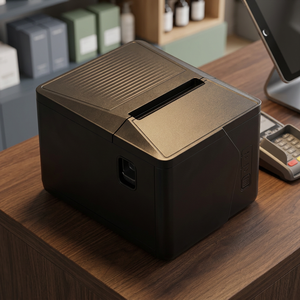 เครื่องพิมพ์ใบเสร็จแบบไร้หมึกขนาด 80 มม. พร้อมเครื่องตัดอัตโนมัติ รองรับ WiFi บลูทูธ USB อีเธอร์เน็ต พอร์ตเชื่อมต่อแบบอนุกรม สำหรับระบบ POS ร้านค้า - Product Image 3