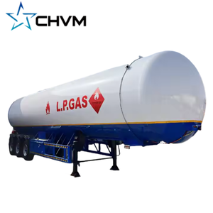 Bas prix haute remise à neuf Uesd <span class=keywords><strong>GPL</strong></span> 3 essieux remorque camion seconde main <span class=keywords><strong>GPL</strong></span> 60 CBM Semi-remorque <span class=keywords><strong>GPL</strong></span> réservoir remorque GNL pétroliers - Product Image 1