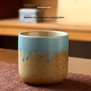 Tazza in Ceramica <span class=keywords><strong>Stile</strong></span> Giapponese per Caffè e Tè, Design Vintage di Lusso Leggero, Riutilizzabile per Latte Art, Colazione e Uso Pomeridiano - Product Image 6