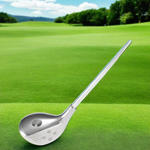 La mejor calidad, regalo cooperativo, regalo de negocios, soporte para bolígrafo de pelota de Golf de escritorio de aleación, soporte para bolígrafo de pelota de Golf Chapado en plata con bolígrafo - Product Image 5