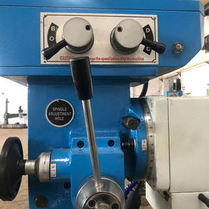 China Konventionelle Fräsmaschine ZX7550CW Bohr- und Fräsmaschine Preis - Product Image 6