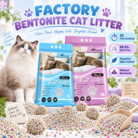 Pasir Kucing Bentonit Alami 3S Cepat Menggumpal, Siap Pasar, Untuk Pesanan Distributor