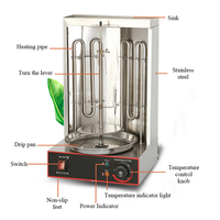 Vente en gros Mini rôtissoire de poulet à usage domestique Machine à kebab électrique commerciale pour l'extérieur