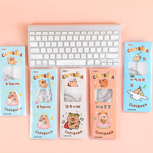 Ensemble de règles Capybara 20 cm en plastique, 4 pièces, pour étudiants et artistes - Product Image 4