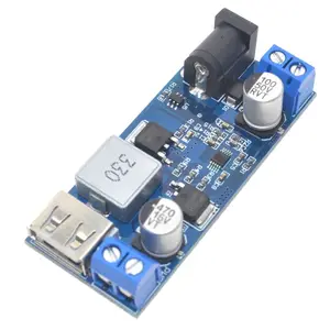 DC-DC 24V/12V à 5V 5A convertisseur abaisseur d'alimentation remplacer LM2596S Module de charge abaisseur USB réglable pour téléphone