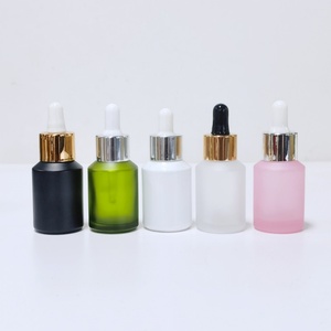 15g 30g 50g 100g 15ml 30ml 60ml 100ml 120ml 200ml Glass Round Oblique Shoulder Black clear Slant Cream Jars <b>Spray</b> Lotion Bottle - Product Image 6