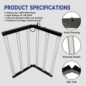 Điện Thủy canh trồng 4ft màu xanh đỏ dẫn phát triển đèn <span class=keywords><strong>2025</strong></span> Professionnel dẫn phát triển ánh sáng 720W 850 <span class=keywords><strong>Watt</strong></span> - Product Image 2