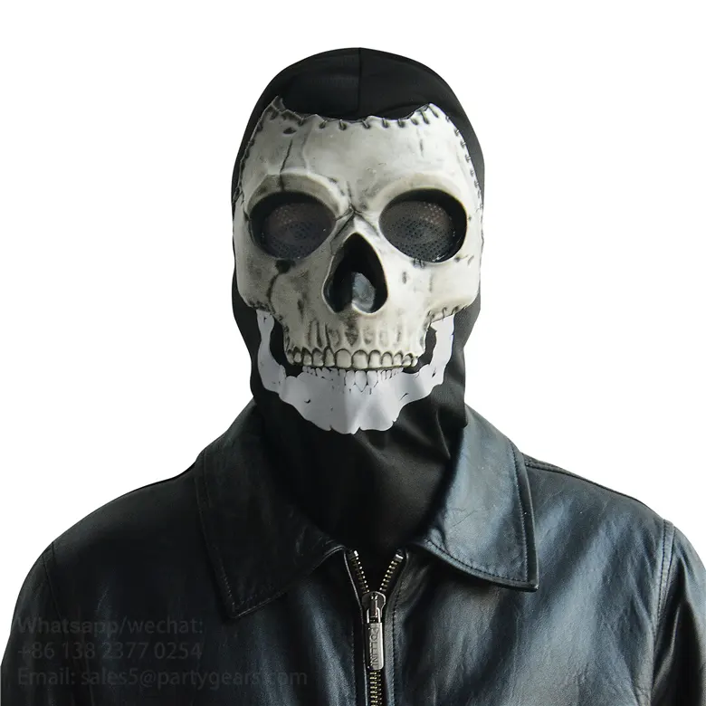 Outdoor riding headscarf mask Skeleton Ghost mask Halloween Cosplay call of duty skull full head Mask