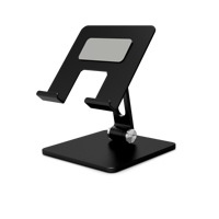 Support de tablette en métal robuste pour bureau, avec hauteur réglable et design pliable
