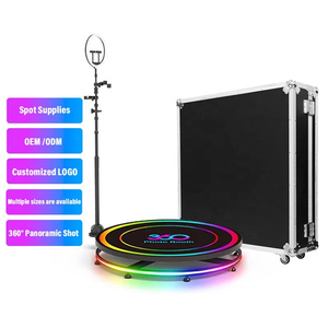 Cabine Photo Portable <span class=keywords><strong>360</strong></span> degrés, Machine de remplissage de lumière, appareil Photo, Ipad, Selfie, vidéo, accessoires gratuits, rotation automatique, cabine Photo <span class=keywords><strong>360</strong></span> - Product Image 1