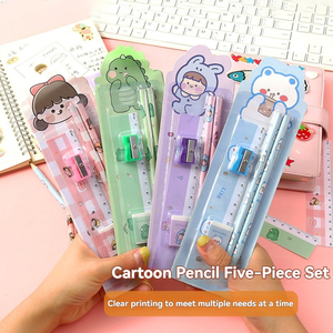 Juego de Lápices de Papelería Lovey en Blíster para la Escuela y la Oficina, con Borrador y Sacapuntas, Logotipo Personalizado, Regalo para Niños - Product Image 2