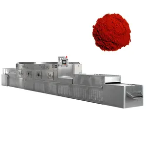 Microwave drying machine Red pepper powder dryer making machine