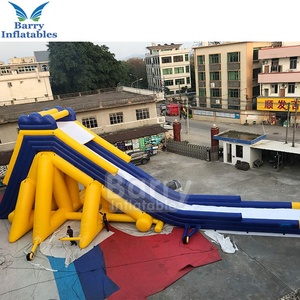 Tùy chỉnh cầu vồng trượt trượt với hồ bơi trượt nước Inflatable thương mại cho thuê thiết bị ngoài trời - Product Image 5