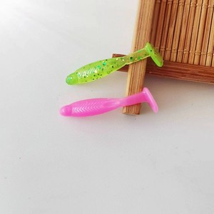 20 pièces/sac Micro <span class=keywords><strong>leurre</strong></span> souple à queue en T 3cm 0.3g Mini appât souple en plastique pour la pêche à la truite, au crappie, au bar, au panfish, à la pêche sur glace Ultra léger - Product Image 5