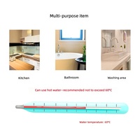Purificateur d'eau de cuisine, filtre à charbon actif 6 couches, protection contre l'eau de pluie, adaptateur de robinet, plastique, écologique