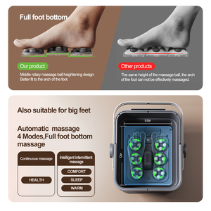 Máquina de pedicura Shiatsu eléctrica inteligente portátil OEM, <span class=keywords><strong>Spa</strong></span> de pies con calefacción de burbujas plegable con bañera de pies, cubo masajeador de pies - Product Image 5