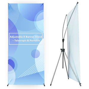 Bán Buôn Xách Tay X Khung Nhôm <span class=keywords><strong>Roll</strong></span>-up Hiển Thị Đứng Có Thể Điều Chỉnh Chiều Cao X Hiển Thị Biểu Ngữ Đứng Nhà Máy Giá Rẻ Khuyến Mãi - Product Image 1