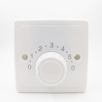 Commutateur de contrôle de vitesse de ventilateur de plafond universel monté en surface