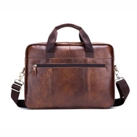 Sac pour ordinateur portable pour homme de haute qualité personnalisé OEM, sacoche en cuir grande capacité