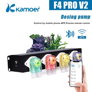 Pompe doseuse intelligente <span class=keywords><strong>Kamoer</strong></span> F4 PRO V2 WiFi Bluetooth haute précision, distributeur de liquide à distance 110-240V pour aquarium de récif corallien - Product Image 1