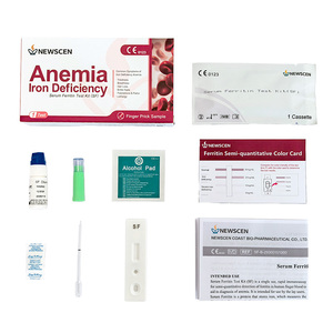 Prueba de Anemia por Deficiencia de Hierro NewScen, Certificación CE e ISO13485, Autoevaluación del Nivel de Ferritina, Diseño Portátil para una Fácil Autoprueba - Product Image 4