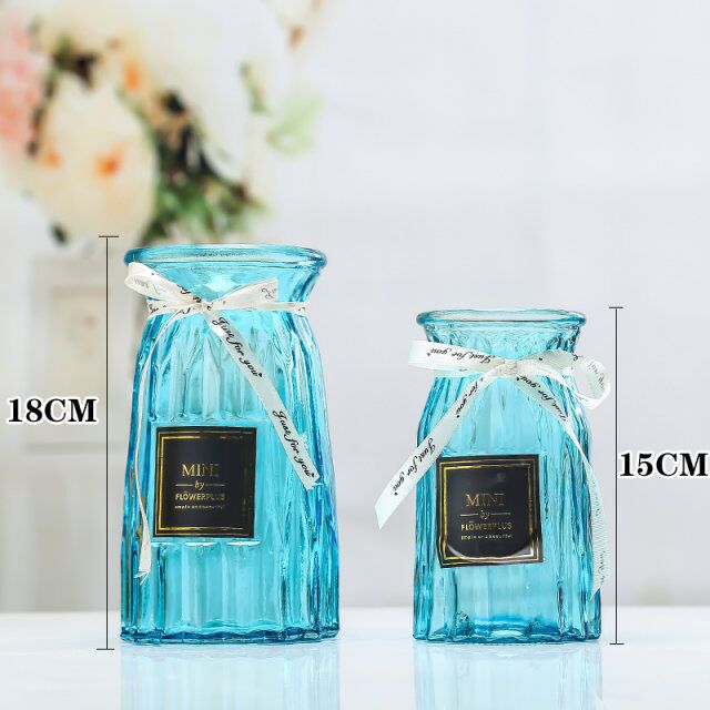 Factory Produced Wholesale Glass Flower Vase for Home Decor