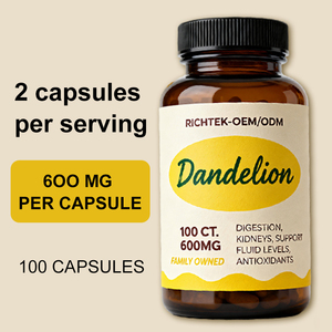 Tinh khiết Hữu Cơ bồ công anh gốc viên nang hoàn thành sản phẩm tự nhiên bồ công anh gốc thảo dược bổ sung - Product Image 5