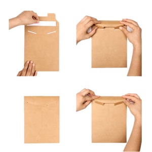 Sonder anfertigung nicht biegen starre A4 C4 C5 Karton Umschlag Zwart <span class=keywords><strong>Manilla</strong></span> Kraft Vintage braun Offsetdruck Umschläge mit Druck - Product Image 5