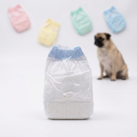 Couches jetables pour chiens à séchage rapide et ajustement confortable avec matériau super absorbant pour l'apprentissage de la propreté, usage quotidien et en voyage, pour animaux mâles et femelles