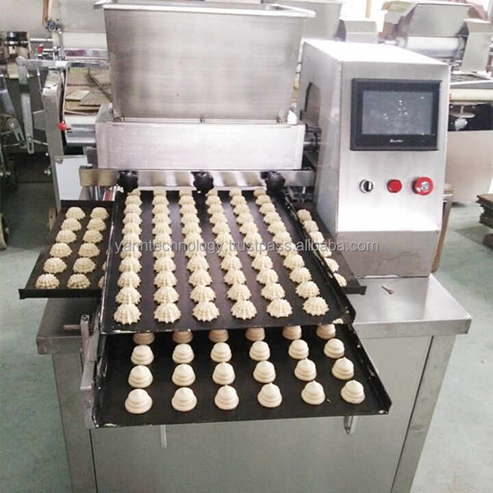 Automatic Cookies Making Wire Cut Machine Food Snacks Commercial Biscuits and Twisted Jenny Cookie Maker Machine