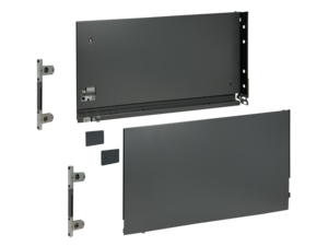 Meaton, superventas, armario, muebles de cocina, caja delgada de cierre suave con ajuste de inclinación, toboganes automáticos de cajón Metabox - Product Image 5