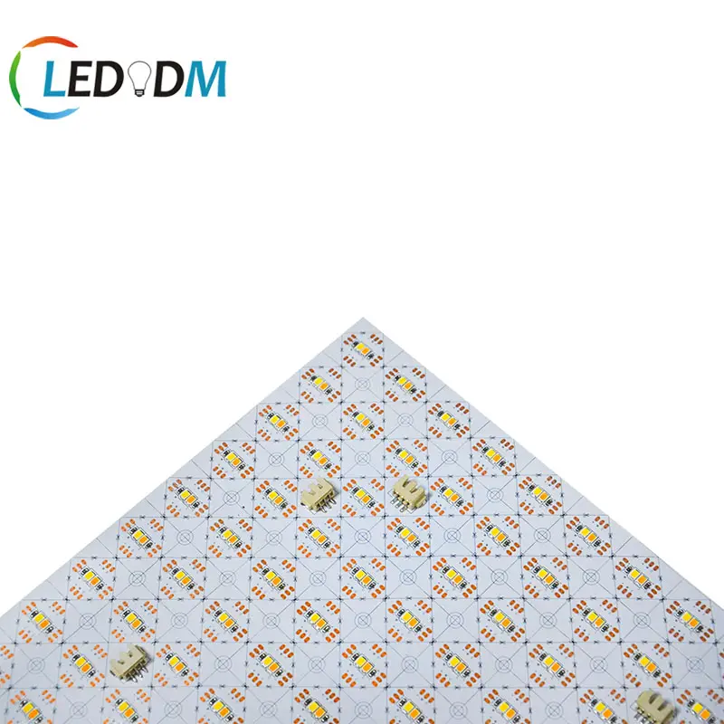 24v flexible led sheet white RGB CCT RGB+CCT cuttable led tile