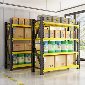 Heavy Duty Steel Industrial Warehouse <b>Storage</b> Racks Corrosion Protection Durable Mezzanine <b>Racking</b> with 500kg Capacity - Product Image 4
