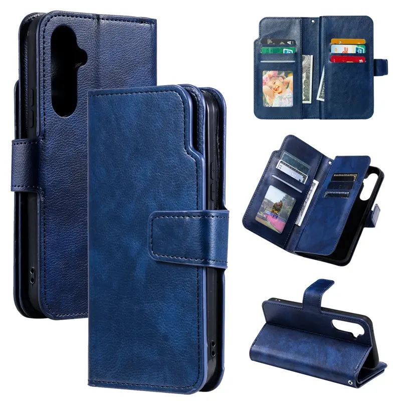 Retro Wallet Leder Handy hülle für Samsung Galaxy A13 A33 A32 5G A52 A72 4G A22 A23 A42 A12 5G Flip Magnetic Stand Skin Cover
