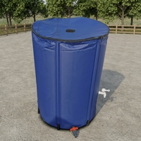 Réservoir d'eau de pluie pliable, conteneur d'eau souterraine, bac de stockage pour la récupération de l'eau