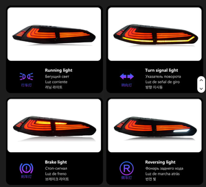 Conjunto de Luces Traseras para <span class=keywords><strong>Toyota</strong></span> <span class=keywords><strong>Corolla</strong></span> <span class=keywords><strong>Cross</strong></span> 22-<span class=keywords><strong>23</strong></span>, Modificación con Luz Trasera Dinámica de Flujo Continuo - Product Image 2
