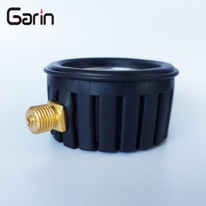 Direktverkauf ab Werk 350PSI 2,5MPA 63MM Bodenmontage-Druckmessgerät mit Gummiabdeckung für Flugzeugreifenprüfung - Product Image 4