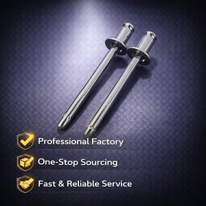 Rivets aveugles <span class=keywords><strong>à</strong></span> tête fraisée norme DIN nickelés - Product Image 1