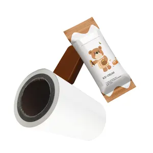 High quality bopp pearlized film high gloss bopp roll film white bopp film for icecreame